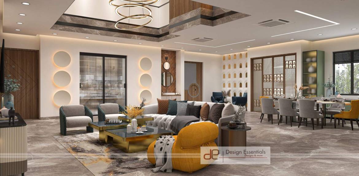 Living room interior design